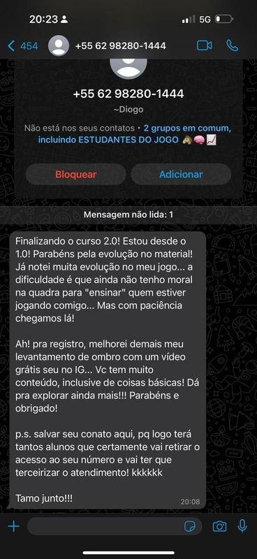 Depoimento real de aluno da UFTV